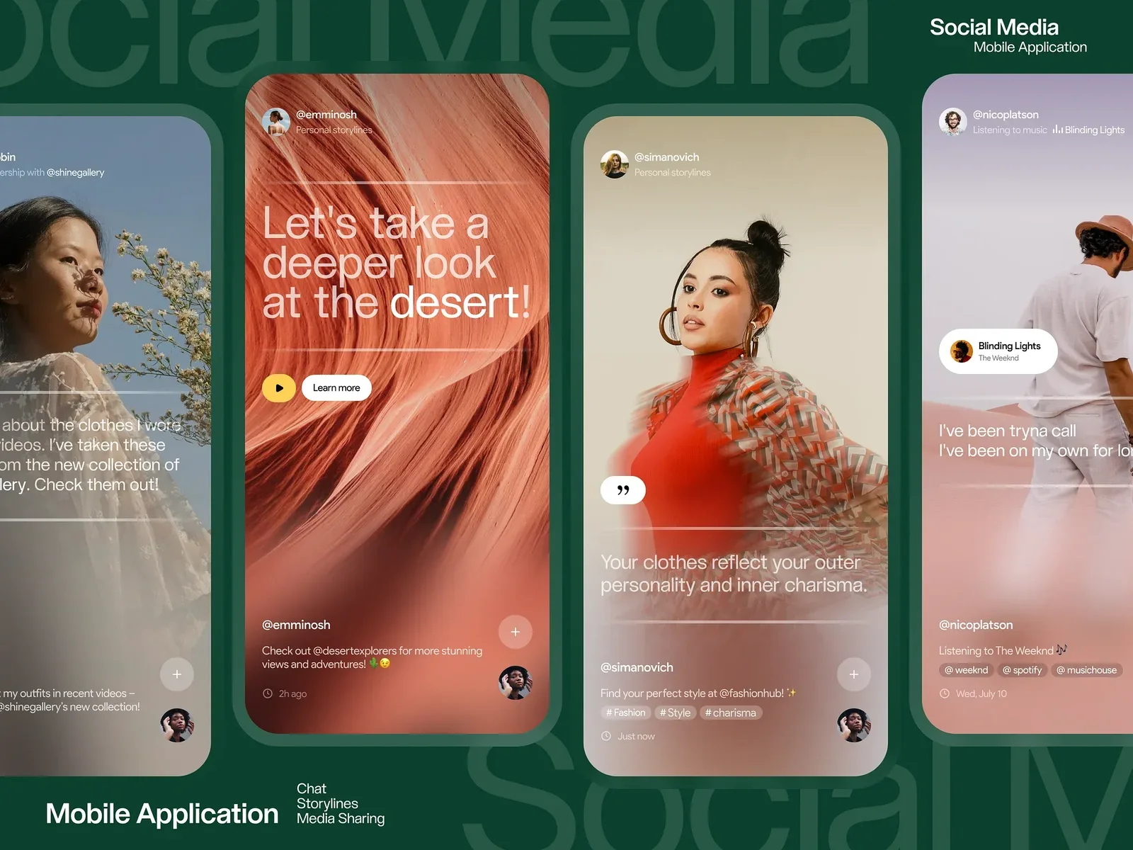 Nexus Agency web design and app development work